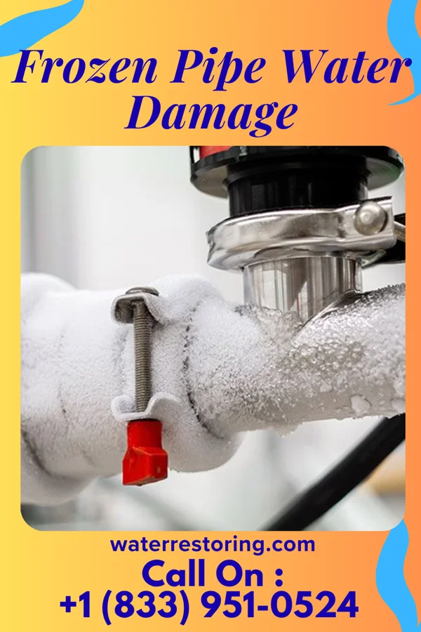 Frozen Pipe Water Damage in Mercersville, MD